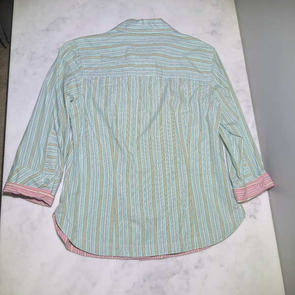 i.e. Relaxed Striped Shirt - Picture 2 of 5